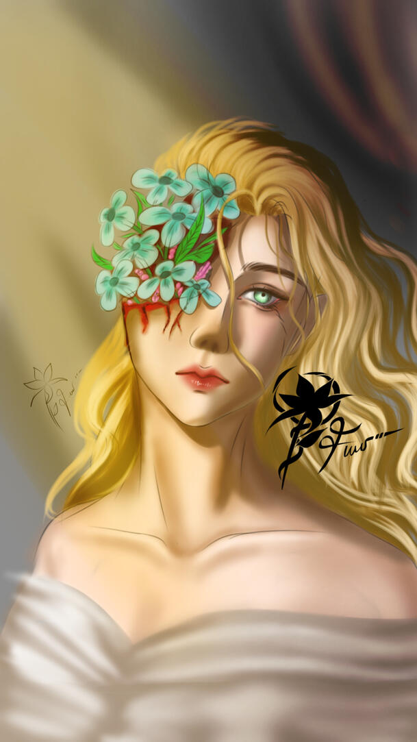 Floral Sorrow - a symbolism